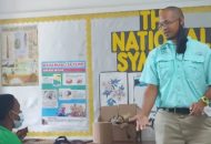 Thumbnail for the post titled: Multidisciplinary scientist with the Bahamas National Trust, came to visit with our 11th grade scholars and discuss careers in STEM.